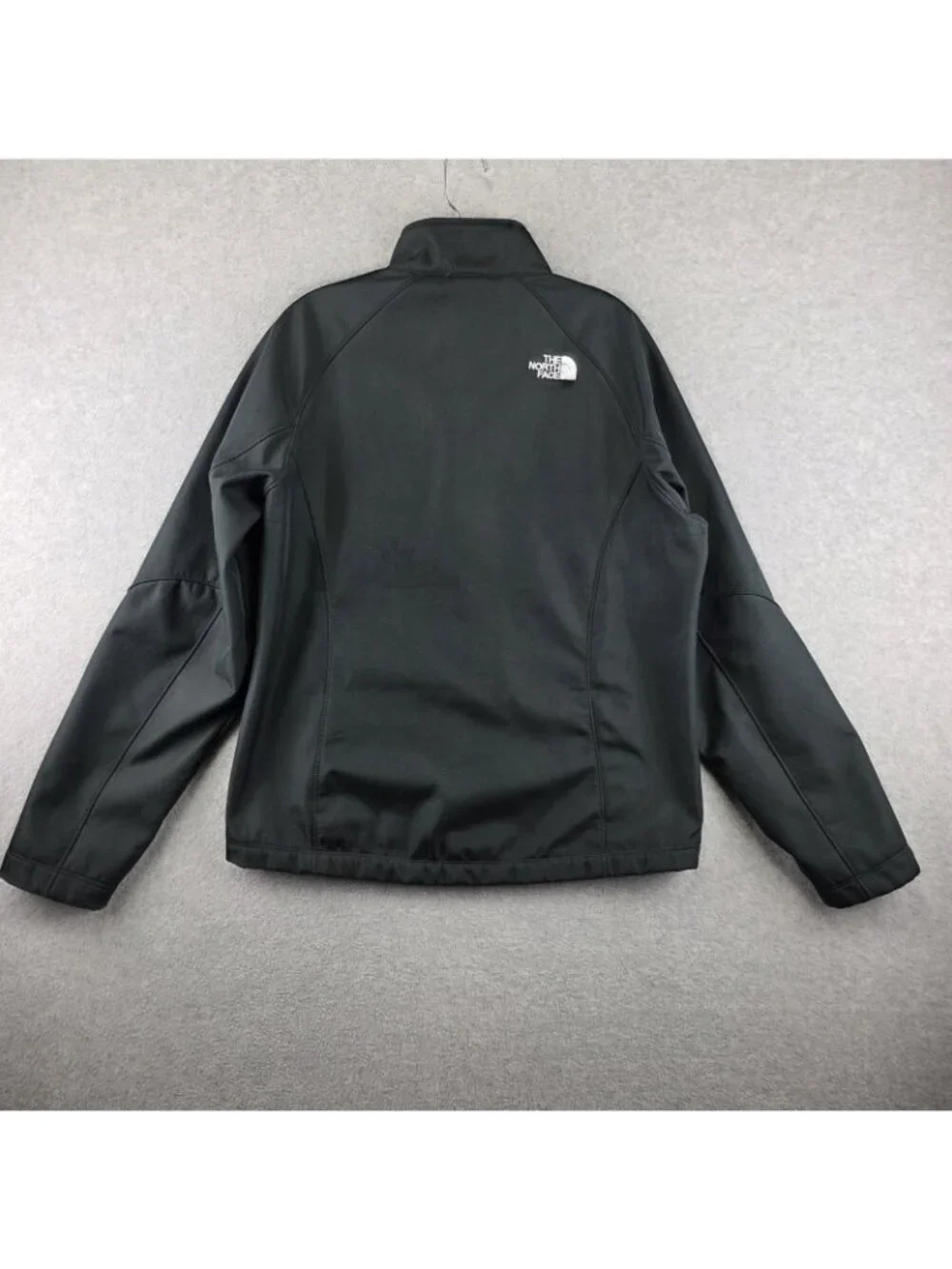 The North Face Softshell Jacket Mens XL Black Full Zip Lined Pockets
